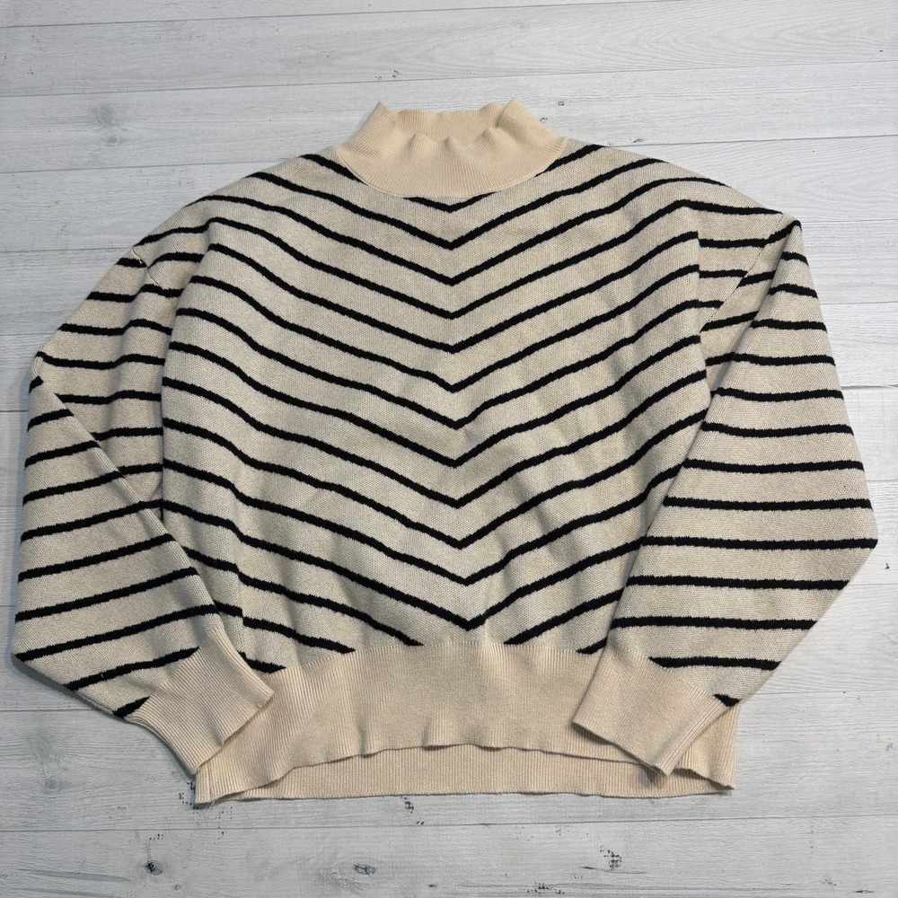 DELUC Weigela Sweater striped women's medium